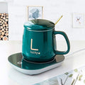 Taza Con Base Calentadora